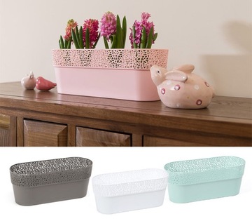 Овальное покрытие для цветочной цветочной травы 30 см