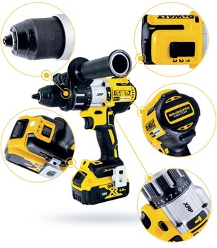 УДАРНАЯ ОТВЕРТКА DeWalt DCD996P2 18V 2x5Ah БЕСПЛАТНО