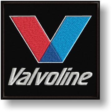 Valvoline Naszywka Termo Haftowana naprasowanka