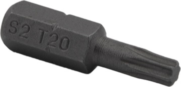 BIT GROT KOŃCÓWKA TORX T20 20 x 25mm 20X25 S2