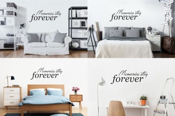 3D деревянная настенная надпись «Воспоминания остаются навсегда»