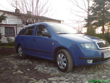 Боковые молдинги автомобиля SKODA FABIA I