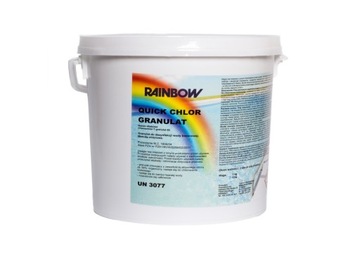 Chlor szok granulat QUICK CHLOR RAINBOW do basenu 5kg