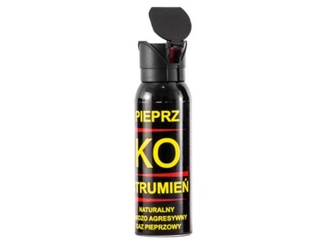 GAZ PIEPRZOWY OBRONNY 100ml KLEVER KO STRUMIEŃ ŻEL