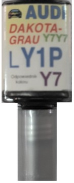 AUDI LY1P Y7 DAKOTAGRAU LAKIER SAMOCHODOWY ZAPRAWKA DO RYS 10 ML ARASYSTEM