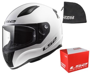 KASK LS2 FF353 RAPID SOLID WHITE POŁYSK XS