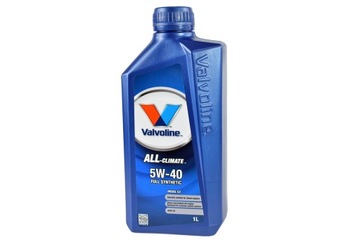 VALVOLINE ALL CLIMATE 5W40 1л СНГ