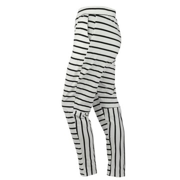 SPODNIE TREGGINSY NA GUMCE ROZMIAR 44 W PASY ZEBRA