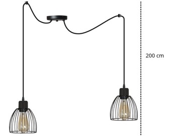 Подвесной светильник Spider Retro LOFT Modern LED E27