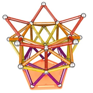 Магнитные блоки GEOMAG COLOR 127 шт. ГЕО-264