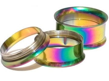 TUNEL TUNELE PLUG GWINT WEWNĘTRZNY RAINBOW 20 mm