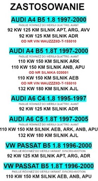 НАСОС ГРМ CONTI INA AUDI A4 A6 PASSAT 1.8 1.8T