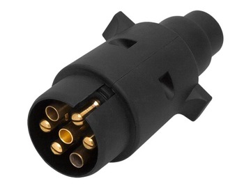 WTYK PRZYCZEPY SAMOCHODOWEJ 7PIN PLASTIK 12/24V