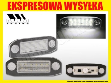 PODSVÍCENÍ LED VOLVO C30 S40 V50 S60 V70 S80