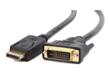 DisplayPort -DVI-D 24+1 1080p 60 Гц Кабель DP-DVI 1 м