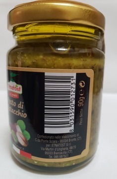 Pistonia pesto, композиция составляет до 75% фисташков! 90 гр