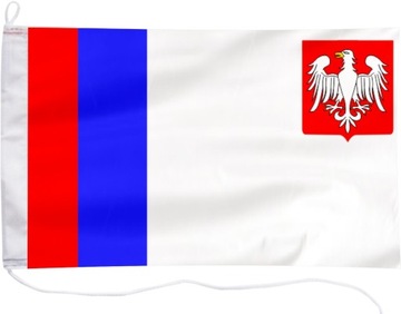 Flaga Piotrków Trybunalski bandera jachtowa 45x30