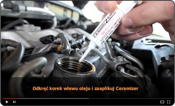 CERAMIZER CS do silnika + USZLACHETNIACZ paliwa do baku