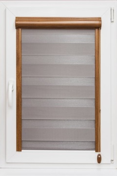 ROLETY DZIEŃ NOC KASETA DREWNOPODOBNA 40X150