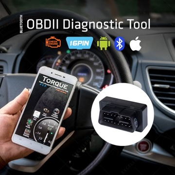 OBD2 OBDII BLUETOOTH 4.0 ДИАГНОСТИЧЕСКИЙ ИНТЕРФЕЙС