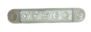 LAMPA OBRYSOWA BIAŁA 4 LED 12-24 V X00351