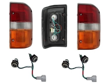 LAMPA TYLNA PRAWA +KABLE NISSAN PATROL GR Y60 GR60