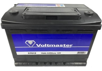 VOLTMASTER АККУМУЛЯТОР 12В 70Ач 640А P+ 74Ач EXIDE ВОЗМОЖНА ДОСТАВКА УСТАНОВКА