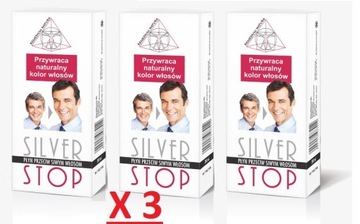 3x Silver Stop - Najlepszy odsiwiacz do włosów