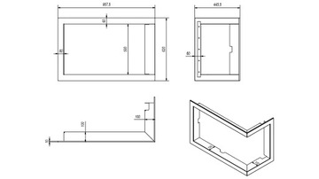 СТАЛЬНАЯ РАМА ДЛЯ LUCY 14 RIGHT BS SLIM INSERT