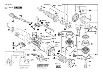 Ротор Bosch GWS 10-125 GWS 1000