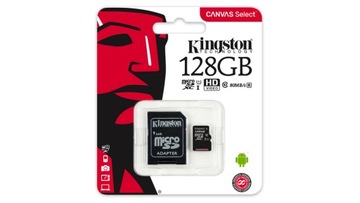 КАРТА ПАМЯТИ KINGSTON 128 ГБ MICRO SD КЛАСС 10