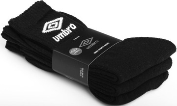 Skarpety Skarpetki frotte UMBRO 9 PAR czarne 39-42