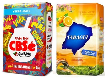 Yerba Mate Taragui Naranja + CBSe Energia Guarana