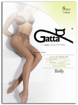 Визоновые колготки GATTA HOLLY 8 DEN STRETCH 4-L