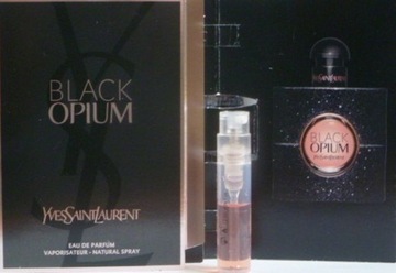 YVES SAINT LAURENT BLACK OPIUM пробник 1,2 мл. ЭдП