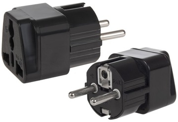 Angielska wtyczka ADAPTER przejściówka UK na PL