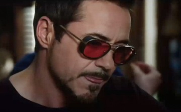 Steampunkové slnečné okuliare Iron Man