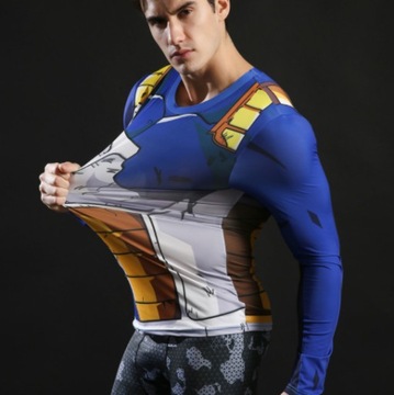 Термофутболка Dragon Ball RASHGUARD VEGETA