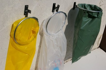 ДЕРЖАТЕЛЬ ДЛЯ МЕШКА ПОДВЕСНАЯ ПОДСТАВКА ДЛЯ МУСОРНОГО ВЕДРА с пружинной застежкой