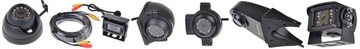 2 КАМЕРЫ ЗАДНЕГО ЗАДАЧИ 4PIN AHD ЗИМА +ЖК 9'' 12/24В 25м