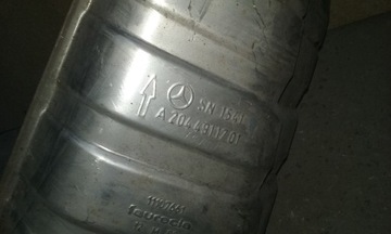 КОНЦЕВОЙ ГЛУШИТЕЛЬ MERCEDES A 2044911709