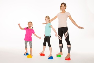 Сенсорное полушарие ЕЖ массаж ног тело КРАСНЫЙ