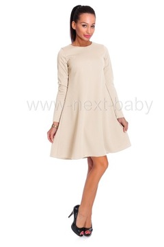 NATALIA sukienka trapez GLAMUR kolory ___ S / 36