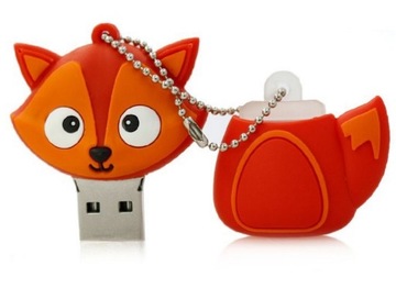 USB-накопитель 8 ГБ RED BEAR FOX ANIMALS FOX