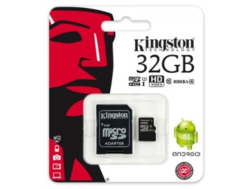 КАРТА ПАМЯТИ KINGSTON 32 ГБ MICRO класс 10 SDHC