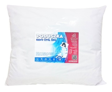 Poduszka, wkład SILIKONOWY 70x80 wz. biały