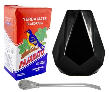 ZESTAW STARTOWY DO YERBA MATE BOMBILLA MATERO 500g