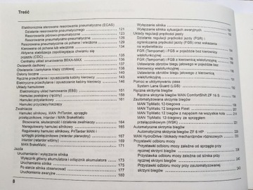 MAN TGA ПОЛЬША РУКОВОДСТВО ПО ЭКСПЛУАТАЦИИ ЕВРО 2 3 4 5