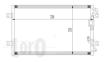 CHLADIČ KLIMATIZACE CARNIVAL I II 2.9 2.5 99-