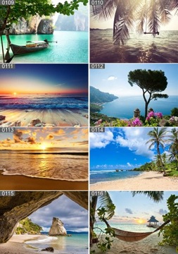 Постер-постер АКВАРИУМ морские рыбки 70х50 максимальная подборка